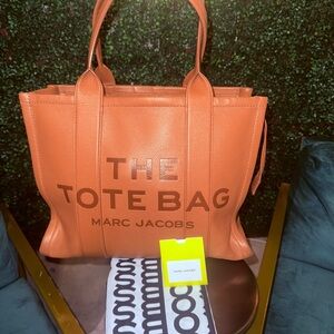 Marc Jacobs Orange Tote Bag
